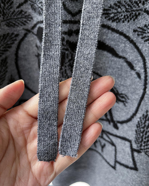 THS 10.14-限时 伦敦kingdom四平织密厚羊毛/骑士徽提花帽衫 QM057 商品图7