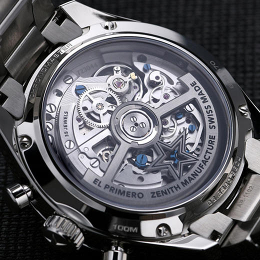 真力时 Zenith CHRONOMASTER旗舰系列开心腕表 03.3300.3604/69.M3300 商品图3