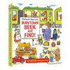 英文原版绘本 Richard Scarry's Busytown Seek and Find 斯凯瑞词汇书 纸板书找找书 英文版 商品缩略图0