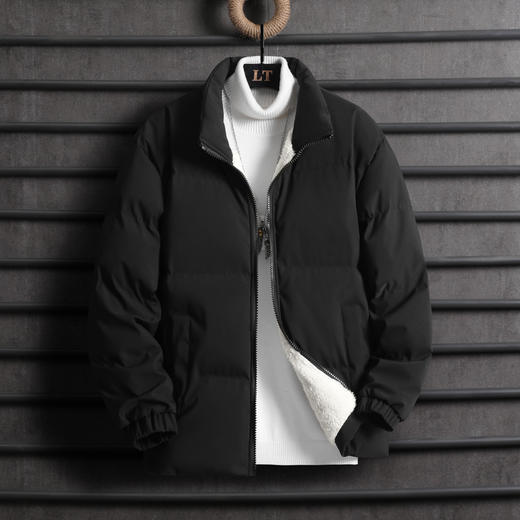 【DXC】大依优型大码立领棉服保暖棉衣加厚加肥加大上衣男士外套胖子潮款 商品图2