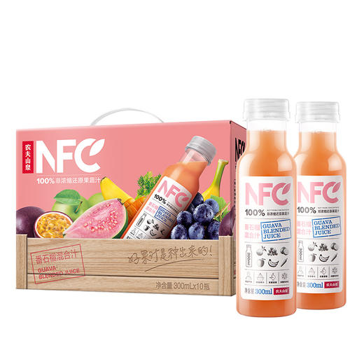 【满119-10】农夫山泉NFC鲜榨果汁300ml 常温款 商品图1