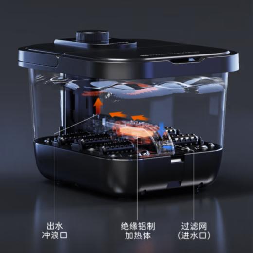凯诗捷（KASJ） 足浴盆全自动泡脚盆洗脚盆加热按摩泡脚桶过小腿电动足疗盆 T2  淘气     商品图1