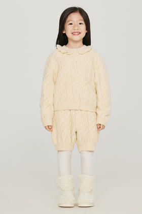 jnby  23年冬款  短款开襟毛衫 1NA310290