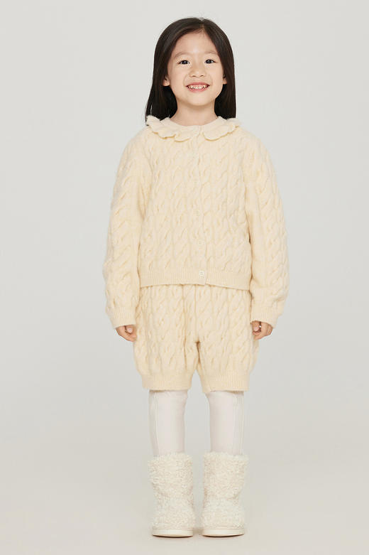 jnby  23年冬款  短款开襟毛衫 1NA310290 商品图0