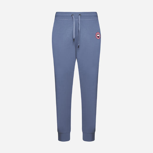 CANADA GOOSE 加拿大鹅 男士徽标贴花 Huron 休闲运动裤 蓝色 7402M 222 商品图0