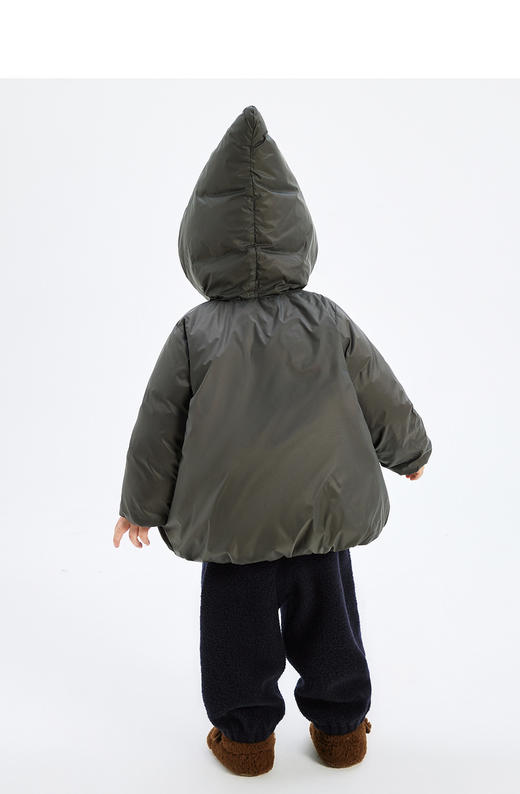 jnby  23年冬款  中长款羽绒服 YNAC10820 商品图6