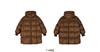 jnby  23年冬款  长款羽绒服 1NAC10990 商品缩略图5