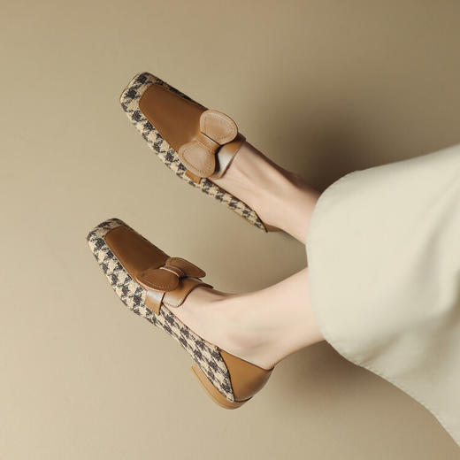 法式浪漫风，舒适两穿乐福鞋ZYY-A565 商品图1