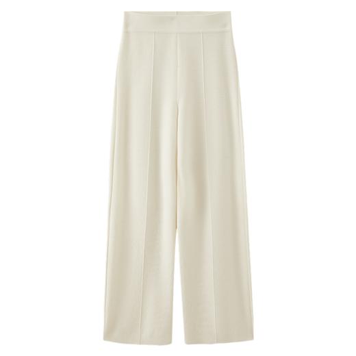 超细48支精纺羊毛直筒修身毛织裤FB466823O 商品图9