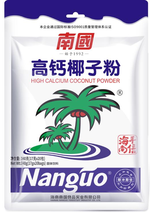南国高钙椰子粉340g 商品图1