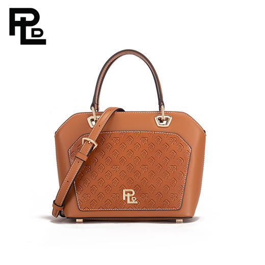 PLD保兰德真皮手袋2020时尚斜挎包专柜轻奢手提包贝壳包杀手包女 商品图4