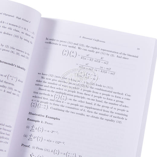 预售 【中商原版】奥数教程 高中第三分册 英文原版 Problems And Solutions In Mathematical Olympiad Hong Bing Yu 商品图2