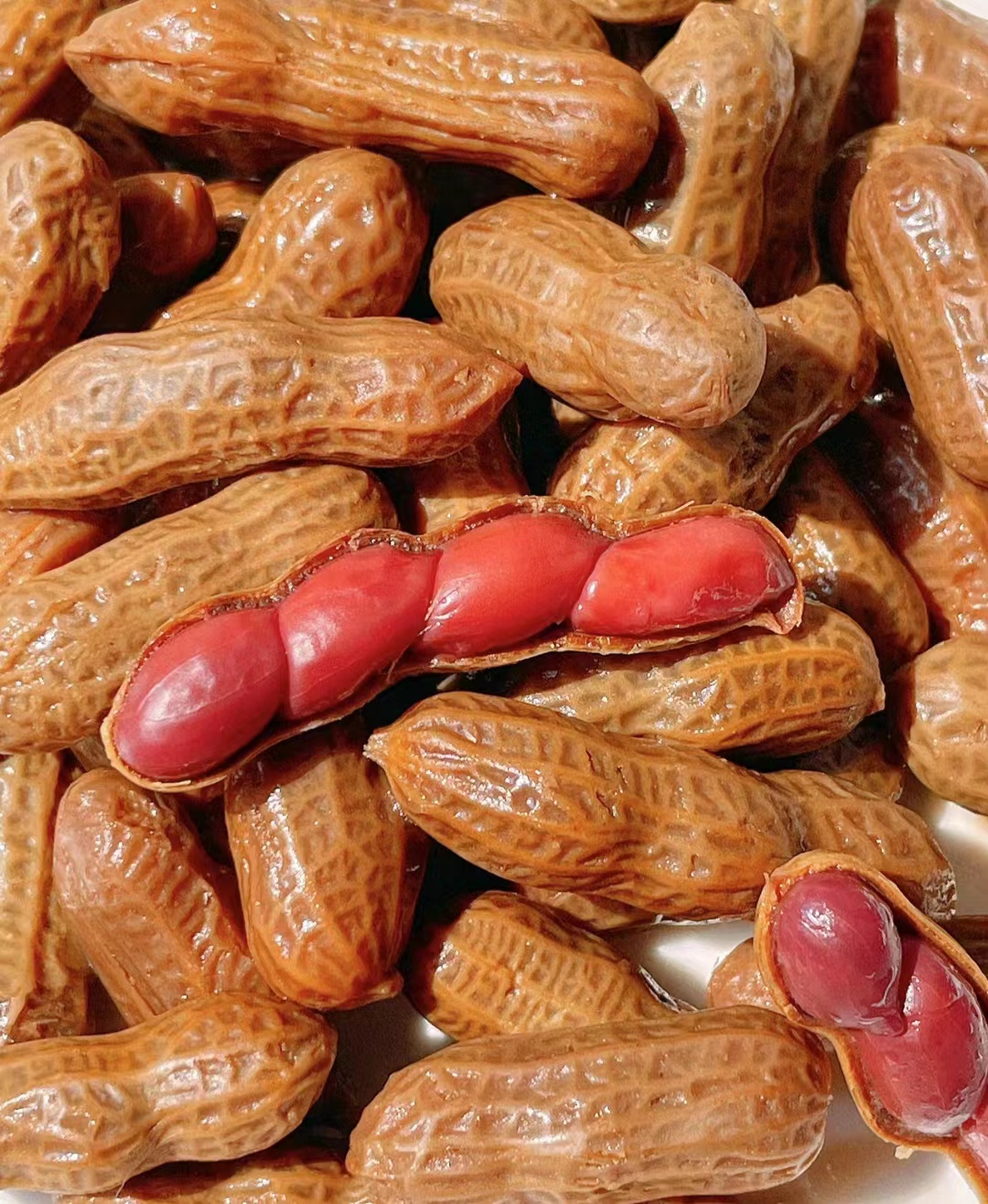 精品带红皮卤花生358*6