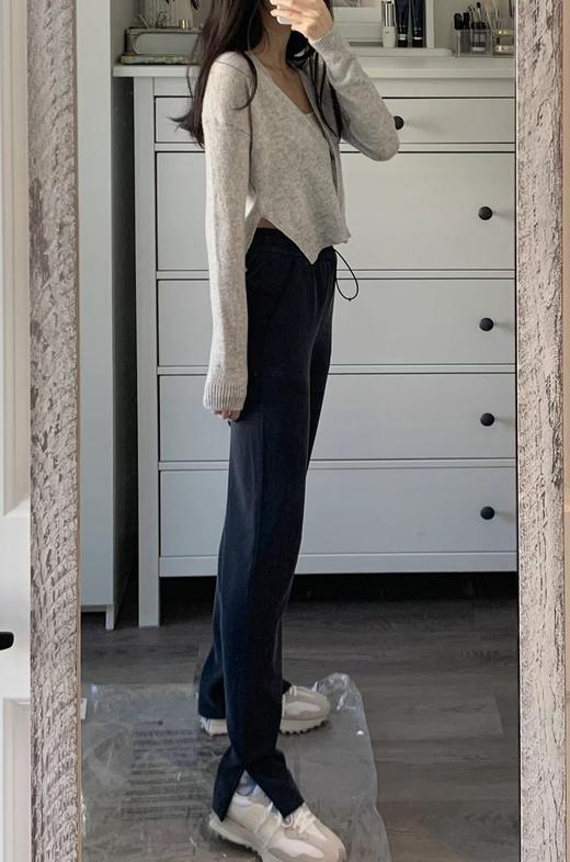 lul~Brushed Softstreme窄口侧开叉休闲裤 商品图9