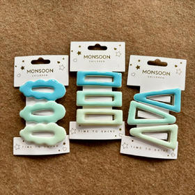【3-5天发】Monsoon&Rockahula儿童流行时尚头饰打扮发饰发夹夹子