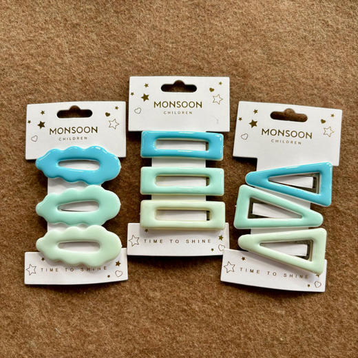 【3-5天发】Monsoon&Rockahula儿童流行时尚头饰打扮发饰发夹夹子 商品图0