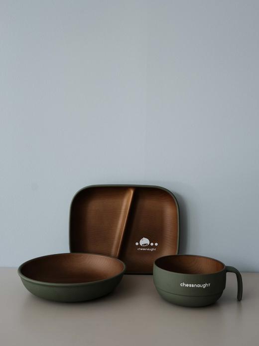 栗外 仿木纹餐具 商品图2