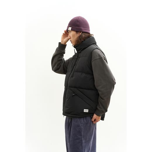 吃茶去chichaqu2023新款重磅羽绒马甲户外秋冬保暖男女百搭防风 商品图6