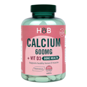 【同步英国专gui最新包装】英国H&B 240粒钙片含维生素D3