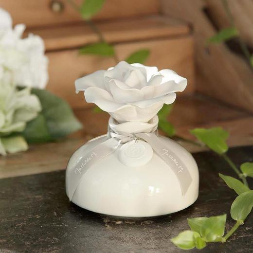 MM玫瑰花石膏散香器 200ml棉花香型 商品图1
