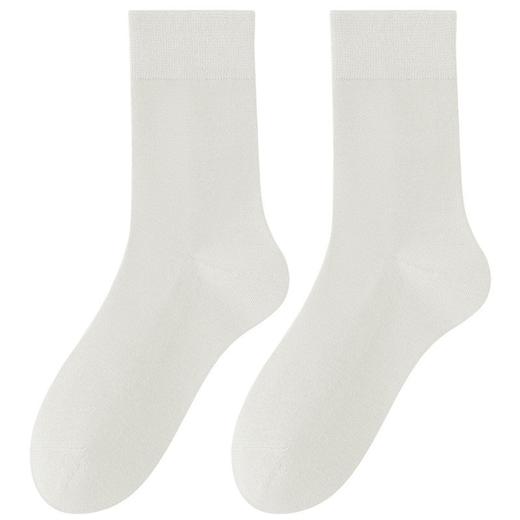 「7双装！数款组合」秋冬纯棉袜子 男中筒袜棉无骨抗起球商务袜配饰 商品图4