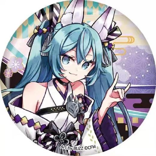 TWINCRE 初音未来 百鬼夜行 大吧唧 徽章 全3种 谷子 商品图4