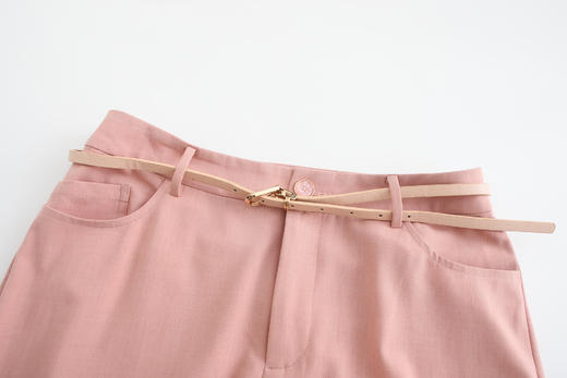 司歌修身小脚九分裤职业弹性端庄知性女裤ED881384 商品图2