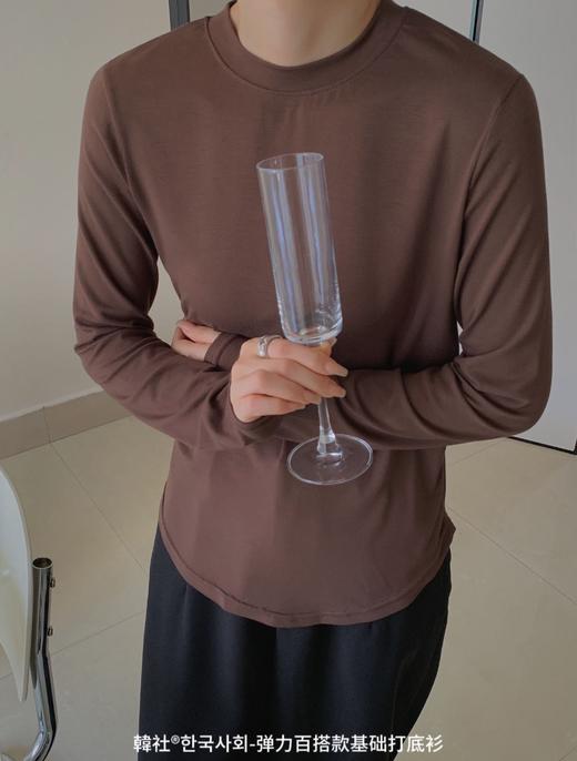 【应季好物】韓社弹力百搭款基础打底衫 商品图3