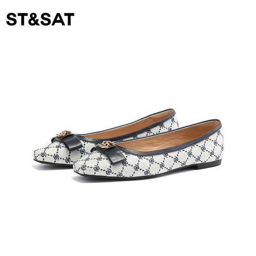 星期六小香风方头通勤单鞋SS31111283 商品图5