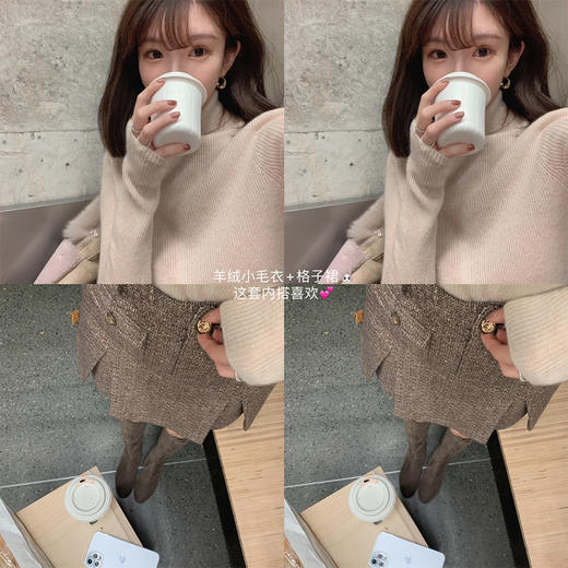 金蘑菇菇【约克故事】格子裙合集多版本！让搭配更特别的高腰短裙 商品图1