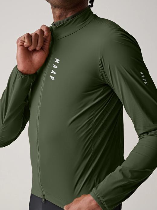 MAAP 男士 Draft Team Jacket Bronze Green 骑行夹克 商品图4