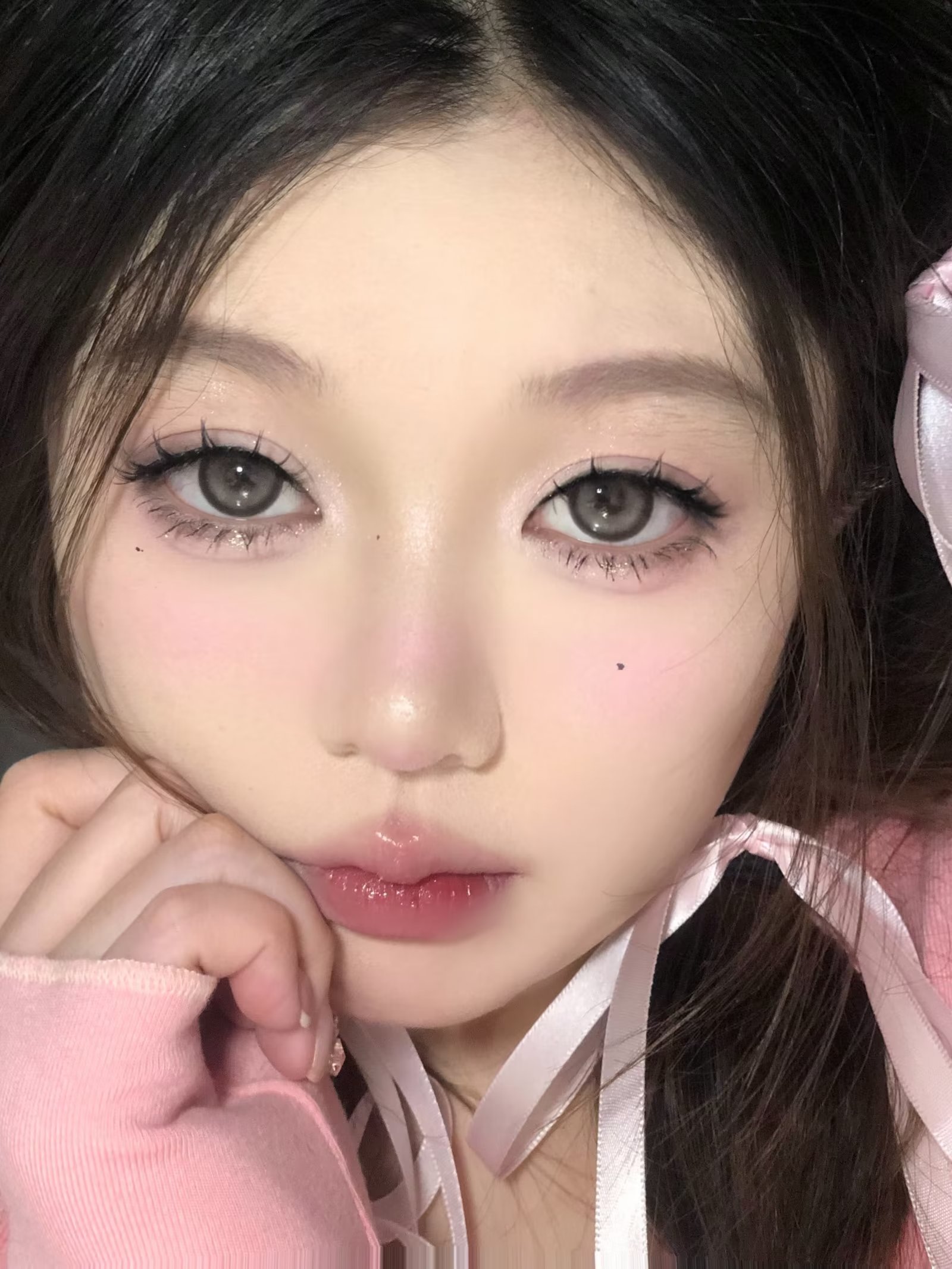 TOASTNOMI 年抛隐形眼镜 金妮冷棕 14.5mm 1副/2片 左右度数可不同-VVCON美瞳商城28