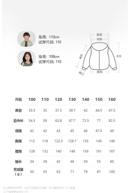 jnby  23年冬款  中长款羽绒服  1NAC13120 商品图1