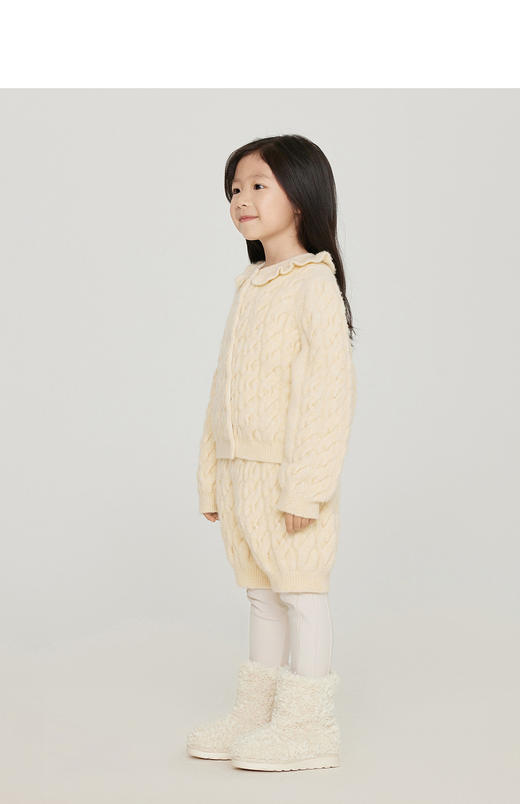 jnby  23年冬款  短款开襟毛衫 1NA310290 商品图4