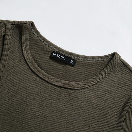 西遇法式长袖针织连衣裙女新款独特修身垂坠感长款伞裙D0032617 商品图3