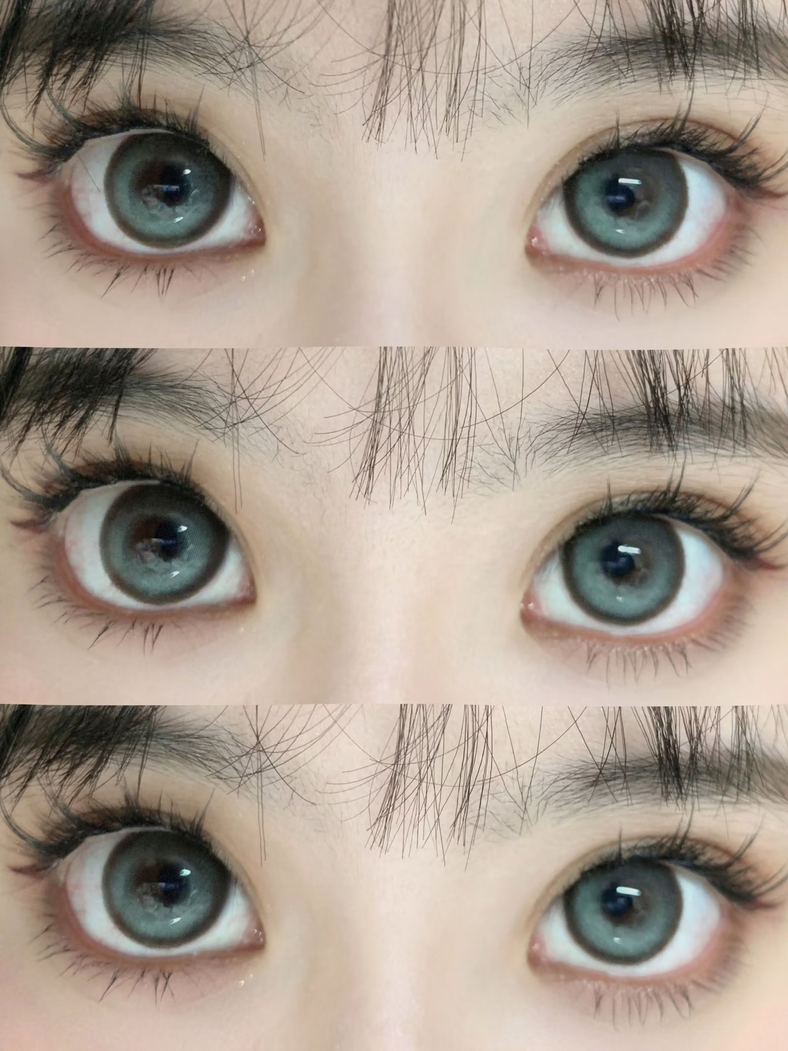 TOASTNOMI 年抛隐形眼镜 纳吉尼绿 14.5mm 1副/2片 左右度数可不同 - VVCON美瞳商城