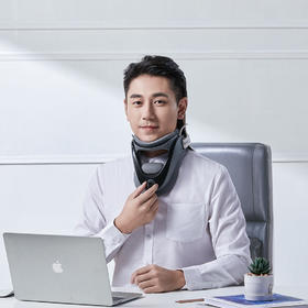 何浩明养护颈椎颈部固定器  缓解颈椎压力