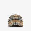 BURBERRY 巴宝莉 男士格纹棉质棒球帽 典藏米色 8075641 A7026 商品缩略图0