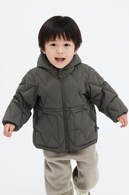 jnby  23年冬款  中长款羽绒服 YNAC11650 商品图1