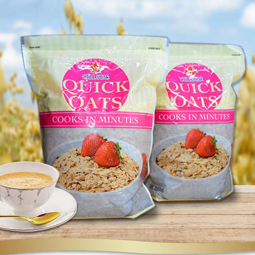 加拿大有机快熟燕麦片 原装进口 天然麦香 健康粗纤维 快速健康早餐 |百里食 商品图6