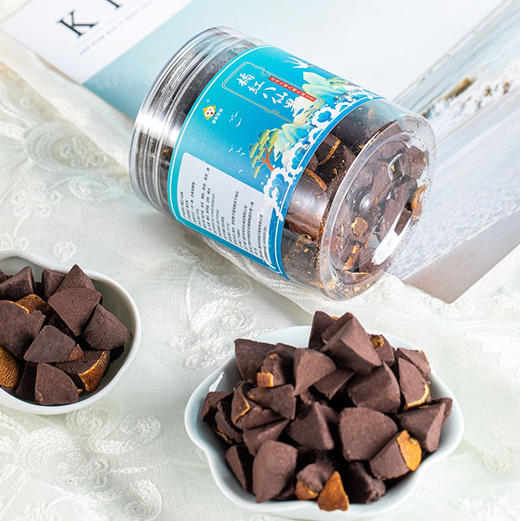 橘红八仙果——咽喉好伴侣!酸中有甜，清凉爽口，淡淡薄荷香，泡一杯，甘甜又带清凉，家中常备，随咳随吃。 250克/罐*2罐/组 商品图4