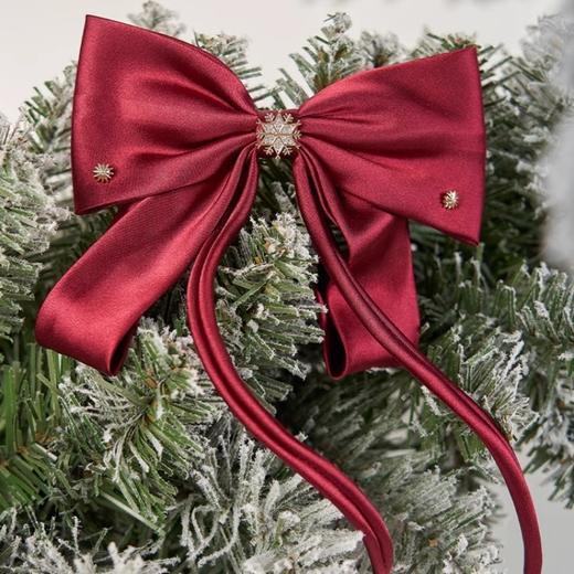 大英博物馆圣诞系列 一鹿有你 雪花项链 雪花蝴蝶结发饰圣诞节礼物 商品图2