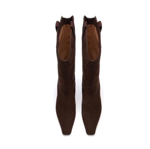 westory2023年秋季新品西部牛仔显瘦长靴西部靴高跟经典百搭W23DQ82981 商品图1