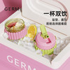 【小家电】格沵（germ）可口可乐联名水杯Tritan高颜值女士防漏耐高温吸管杯子便携塑料杯 云白400ML【啵啵杯】HF 商品缩略图4