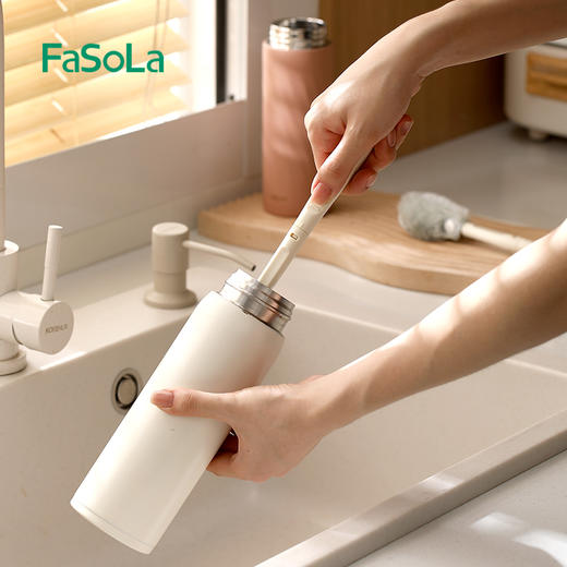 FaSoLa可拆卸水杯清洗神器洗杯子长柄家用多功能无死角小刷子清洁神器 商品图8