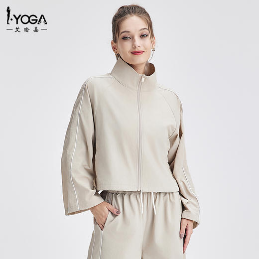 IYOGA小清新户外运动瑜伽休闲百搭外套J028 商品图1
