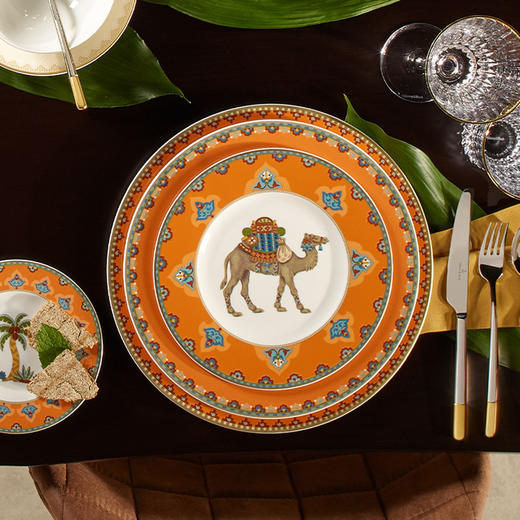 villeroyboch德国唯宝欧式进口金边骨瓷餐盘家用 商品图2