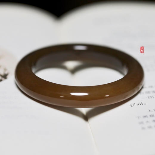 和田玉（糖玉）手镯--平安镯（圈口请备注留言） 商品图0