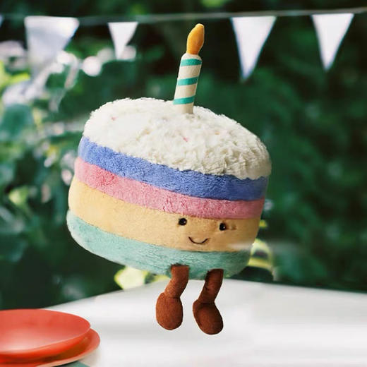 儿童玩偶礼物 公仔集合 老工厂出 摆烂狗狗 安抚八音盒兔子 万圣节南瓜熊 背包小象 彩色蛋糕 商品图6