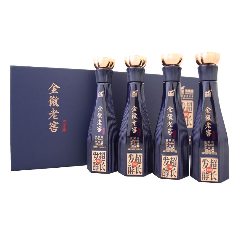 【赠品】金徽酒52度超长发酵180 100mL*4小酒礼盒 （赠品单拍不发货）